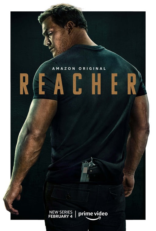 1000 piece jigsaw puzzle for tv poster: Reacher