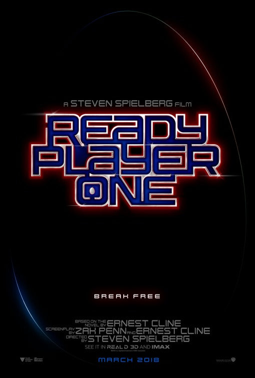 1000 piece jigsaw puzzle for the movie poster: Ready Player One (2018)