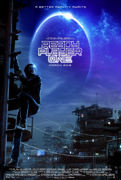 1000 piece jigsaw puzzle for the movie poster: Ready Player One (2018) ver10