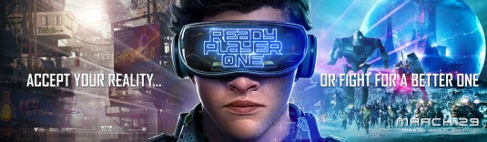 1000 piece jigsaw puzzle for the movie poster: Ready Player One (2018) ver12