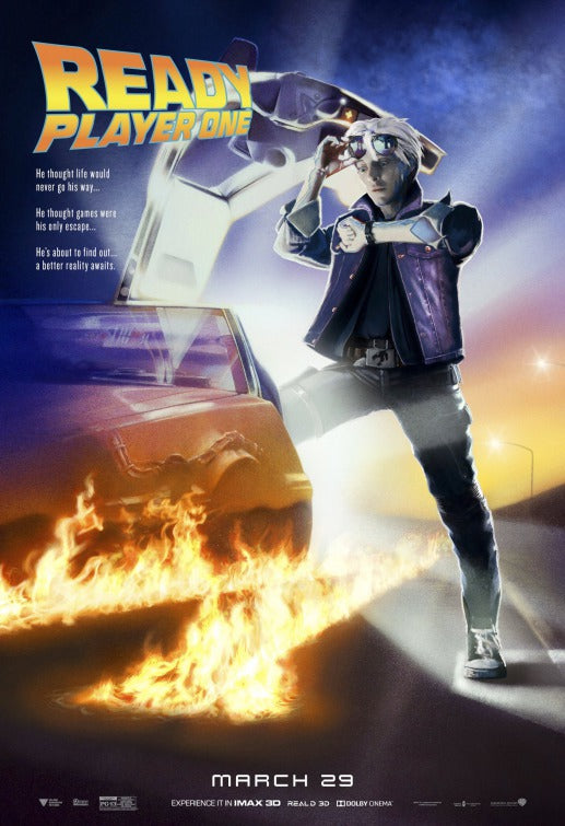 1000 piece jigsaw puzzle for the movie poster: Ready Player One (2018) ver14