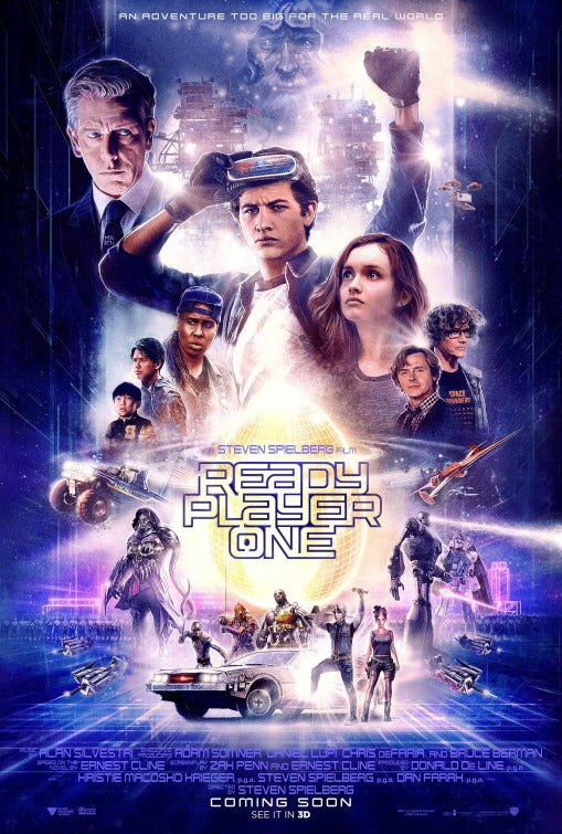 1000 piece jigsaw puzzle for the movie poster: Ready Player One (2018) ver2