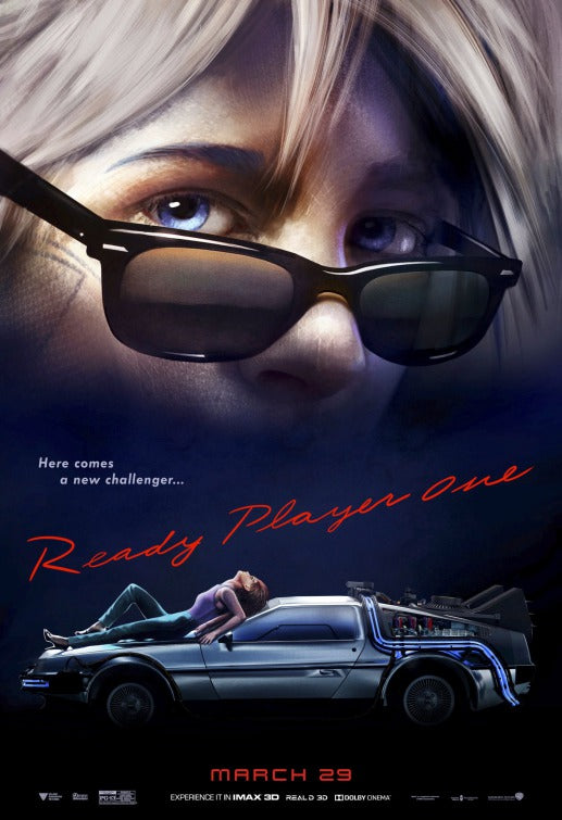 1000 piece jigsaw puzzle for the movie poster: Ready Player One (2018) ver25