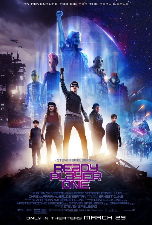 1000 piece jigsaw puzzle for the movie poster: Ready Player One (2018) ver31