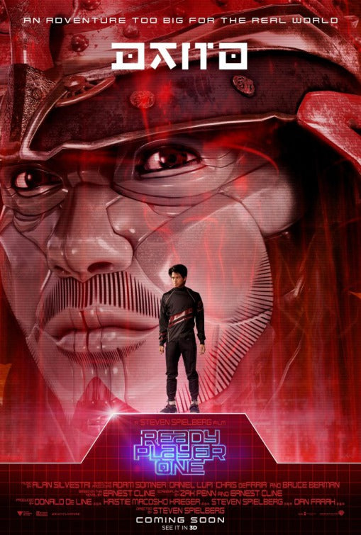 1000 piece jigsaw puzzle for the movie poster: Ready Player One (2018) ver6