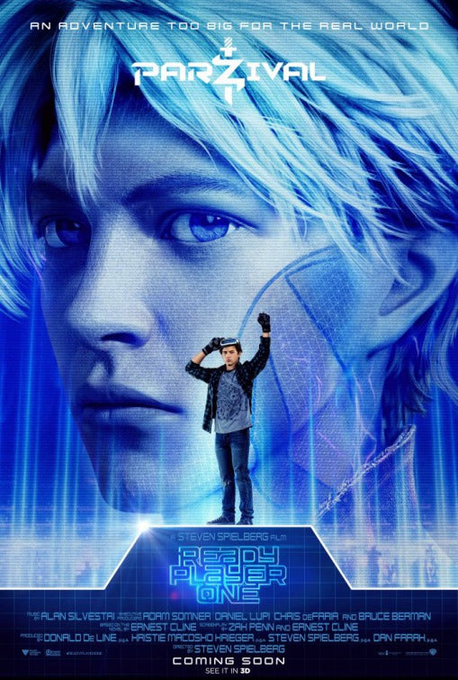 1000 piece jigsaw puzzle for the movie poster: Ready Player One (2018) ver7
