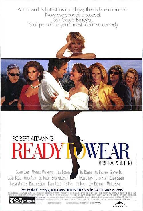 the movie poster: Ready To Wear (Pret- A - Porter) (1994)