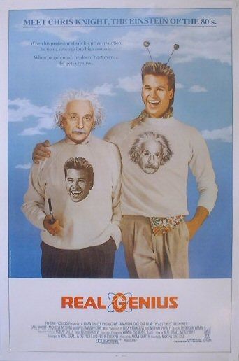 the movie poster: Real Genius (1985) ver2