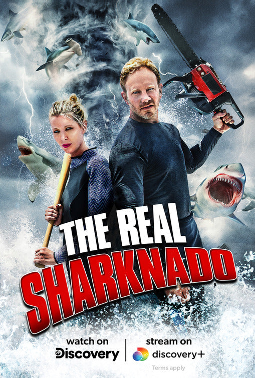1000 piece jigsaw puzzle for tv poster: The Real Sharknado