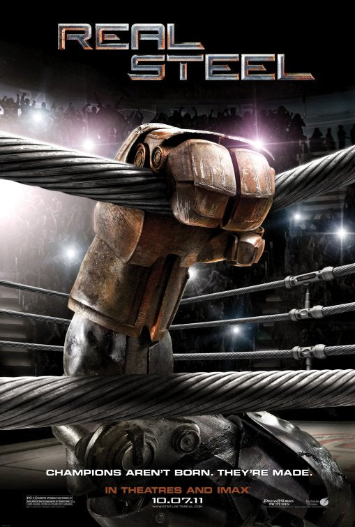 1000 piece jigsaw puzzle for the movie poster: Real Steel (2011)