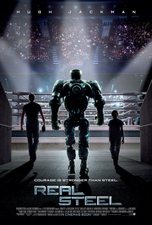 1000 piece jigsaw puzzle for the movie poster: Real Steel (2011) ver2
