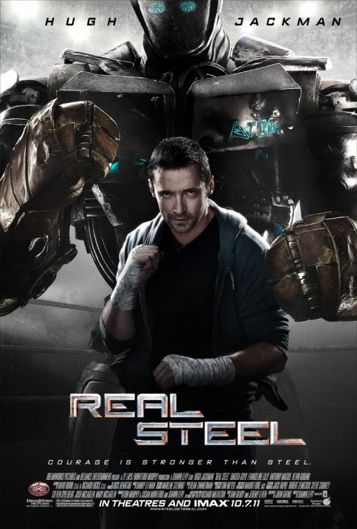 1000 piece jigsaw puzzle for the movie poster: Real Steel (2011) ver3