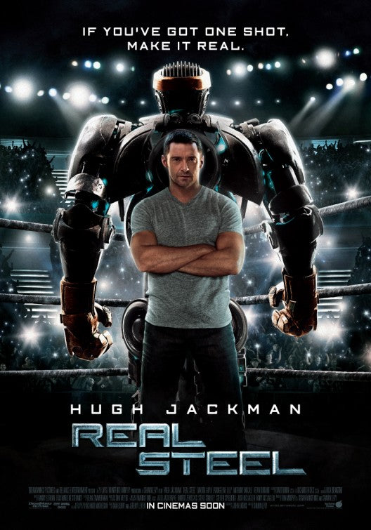 1000 piece jigsaw puzzle for the movie poster: Real Steel (2011) ver4