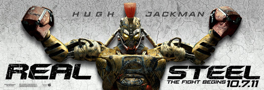 1000 piece jigsaw puzzle for the movie poster: Real Steel (2011) ver6