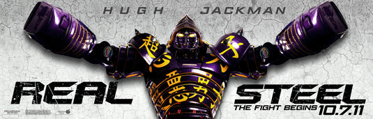1000 piece jigsaw puzzle for the movie poster: Real Steel (2011) ver7