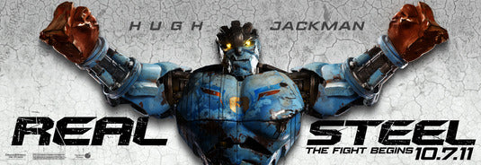 1000 piece jigsaw puzzle for the movie poster: Real Steel (2011) ver8