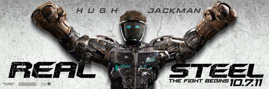 1000 piece jigsaw puzzle for the movie poster: Real Steel (2011) ver9