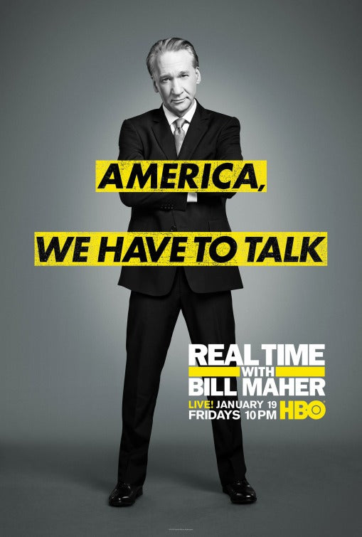 1000 piece jigsaw puzzle for tv poster: Real Time with Bill Maher, ver11