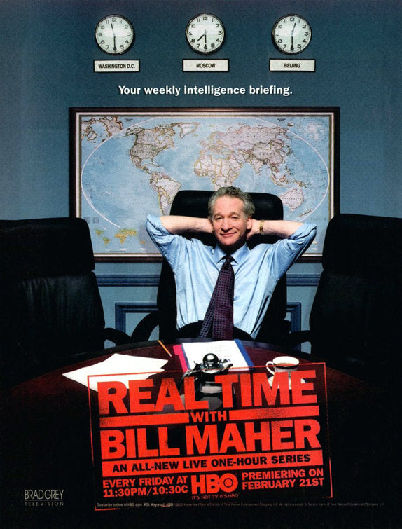 1000 piece jigsaw puzzle for tv poster: Real Time with Bill Maher, ver16