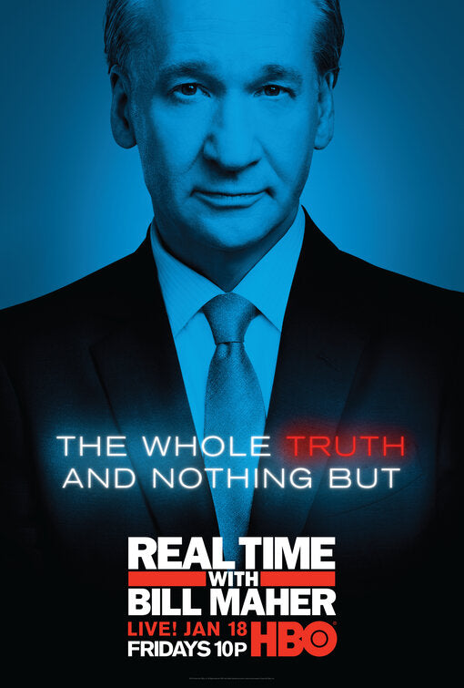 1000 piece jigsaw puzzle for tv poster: Real Time with Bill Maher, ver17