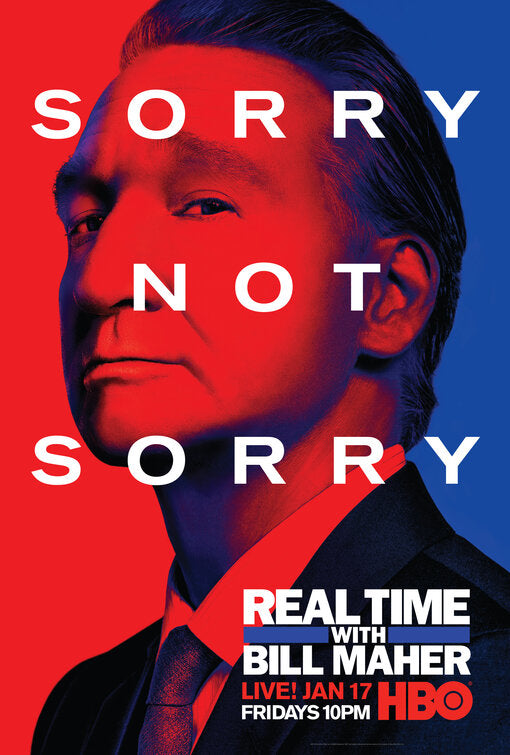 1000 piece jigsaw puzzle for tv poster: Real Time with Bill Maher, ver18