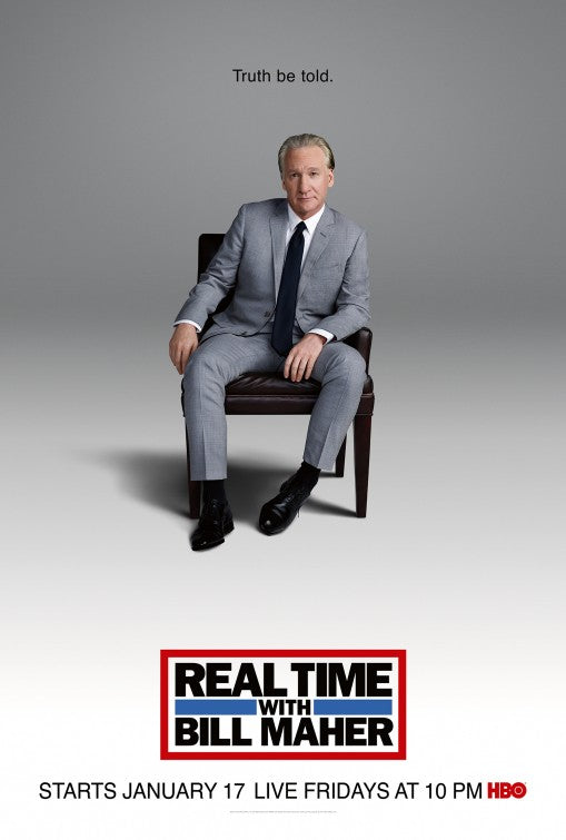 1000 piece jigsaw puzzle for tv poster: Real Time with Bill Maher, ver8