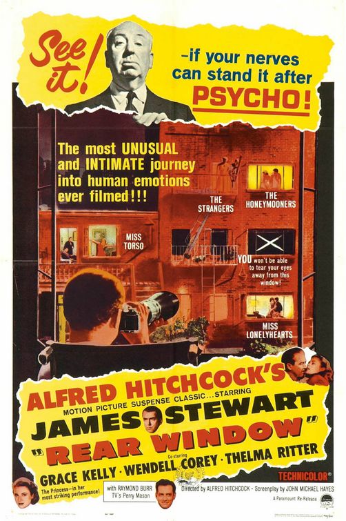 the movie poster: Rear Window (1954)