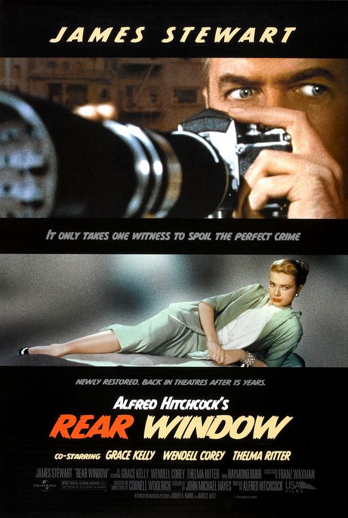 1000 piece jigsaw puzzle for the movie poster: Rear Window (1954) ver3
