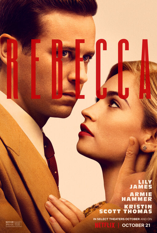 1000 piece jigsaw puzzle for the movie poster: Rebecca (2020)
