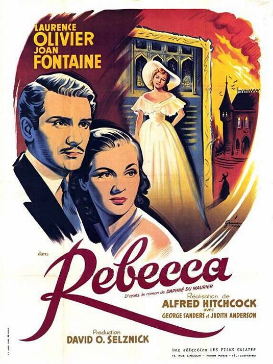 the movie poster: Rebecca (1940) ver4