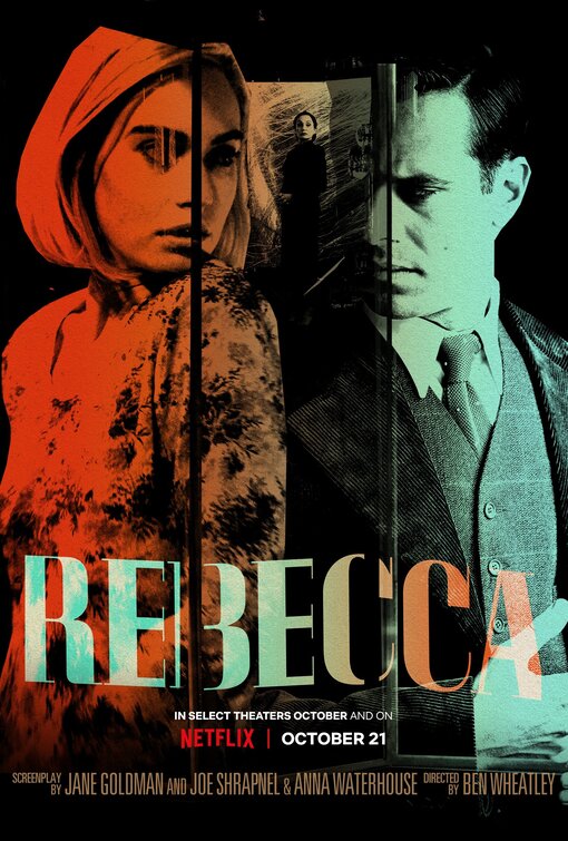 1000 piece jigsaw puzzle for the movie poster: Rebecca (2020) ver4