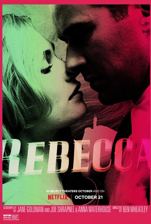 1000 piece jigsaw puzzle for the movie poster: Rebecca (2020) ver5
