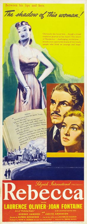 the movie poster: Rebecca (1940) ver6