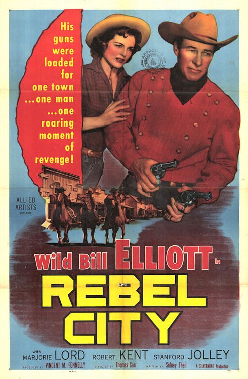 the movie poster: Rebel City (1953)