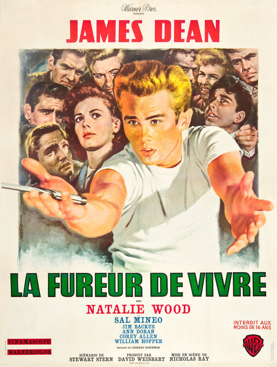 1000 piece jigsaw puzzle for the movie poster: Rebel Without a Cause (1955) ver11