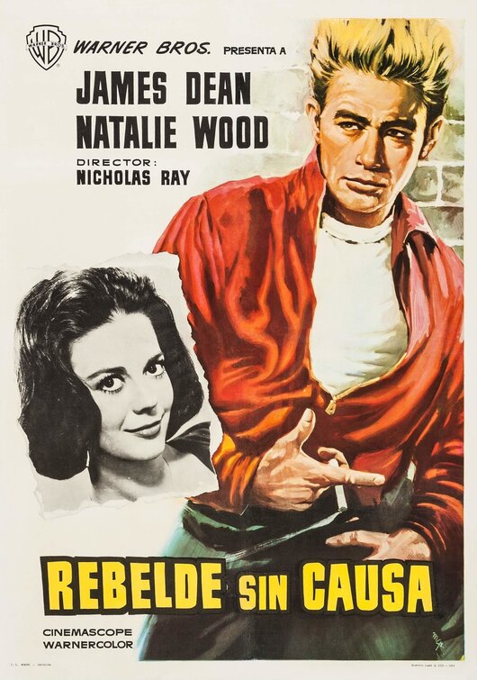 1000 piece jigsaw puzzle for the movie poster: Rebel Without a Cause (1955) ver2