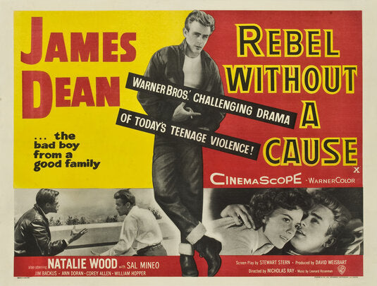 1000 piece jigsaw puzzle for the movie poster: Rebel Without a Cause (1955) ver6