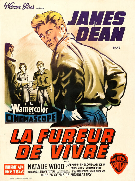 1000 piece jigsaw puzzle for the movie poster: Rebel Without a Cause (1955) ver9