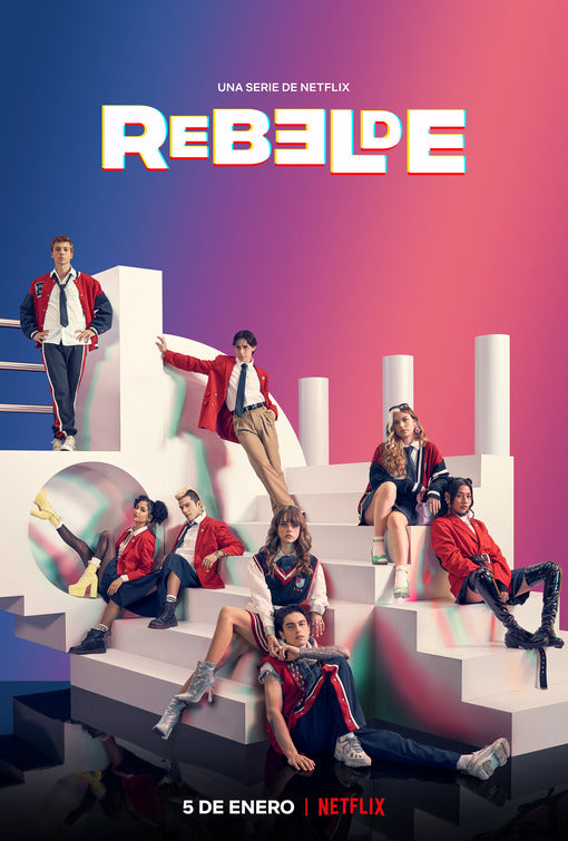 1000 piece jigsaw puzzle for tv poster: Rebelde