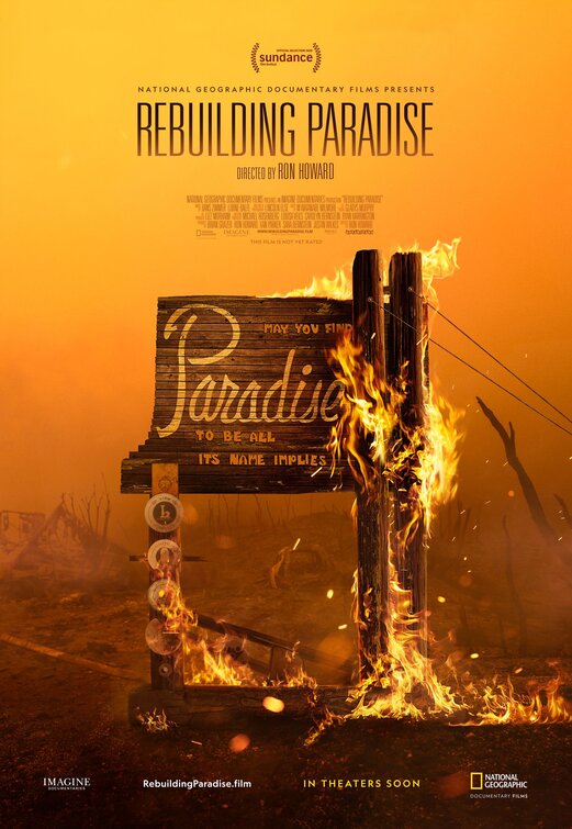 1000 piece jigsaw puzzle for the movie poster: Rebuilding Paradise (2020)