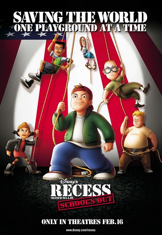 the movie poster: Recess: School's Out (2001)