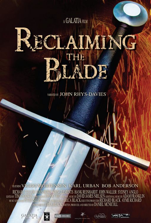 the movie poster: Reclaiming the Blade (2008)
