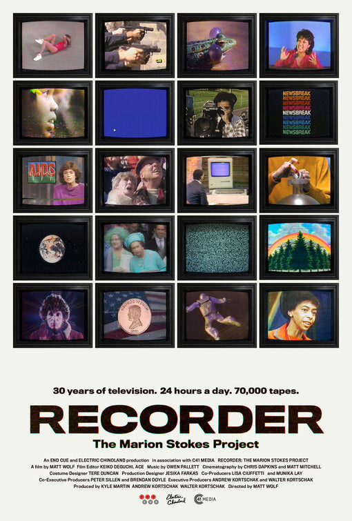 1000 piece jigsaw puzzle for the movie poster: Recorder: The Marion Stokes Project (2019)