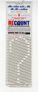 1000 piece jigsaw puzzle for tv poster: Recount, ver7