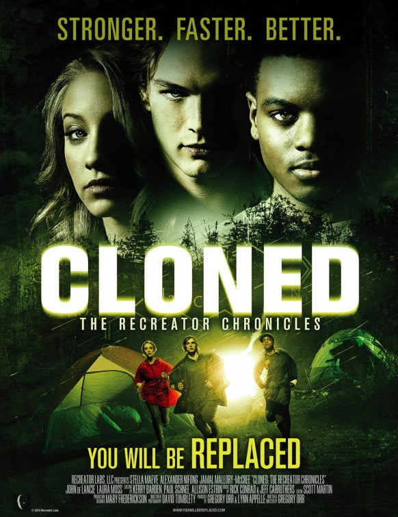1000 piece jigsaw puzzle for the movie poster: Cloned: The Recreator Chronicles (2011)