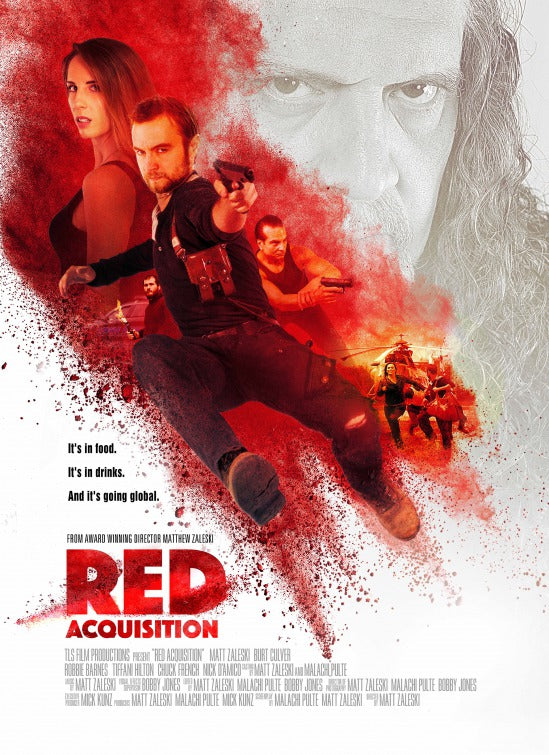 1000 piece jigsaw puzzle for the movie poster: Red Acquisition (2017) ver2