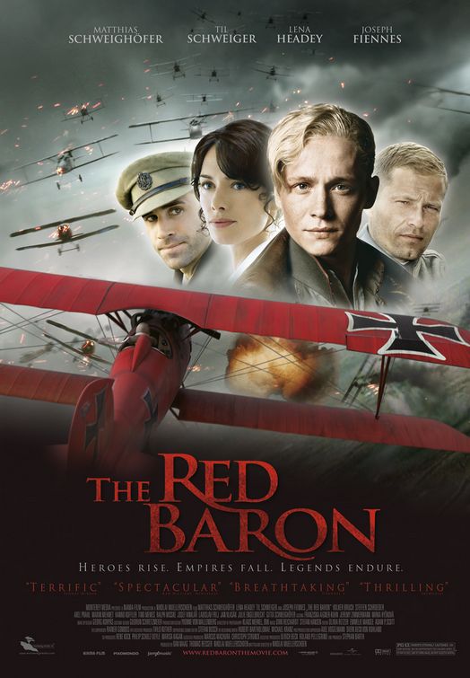 1000 piece jigsaw puzzle for the movie poster: The Red Baron (2010) ver2