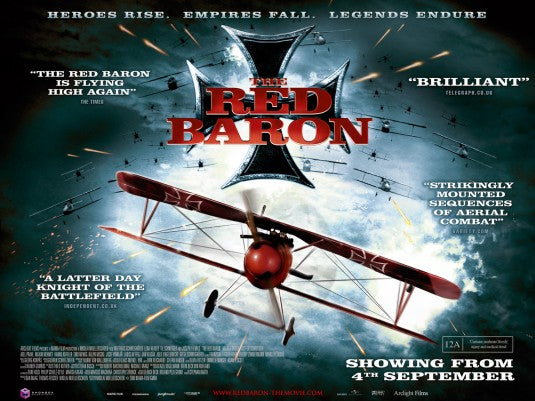 1000 piece jigsaw puzzle for the movie poster: The Red Baron (2010) ver3