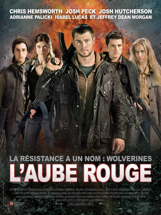 1000 piece jigsaw puzzle for the movie poster: Red Dawn (2012) ver5