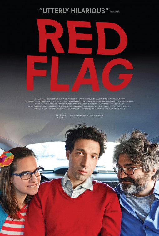 1000 piece jigsaw puzzle for the movie poster: Red Flag (2013)